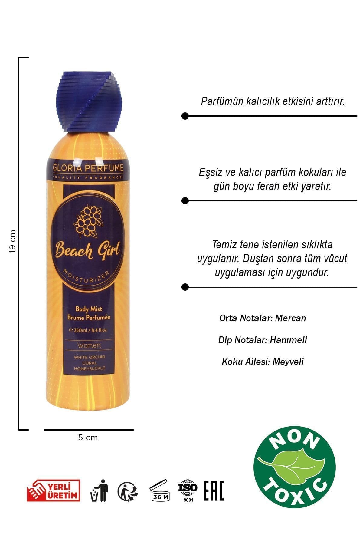 BEACH GIRL MGIEŁKA DO CIAŁA 250 ML - zdjęcie produktu