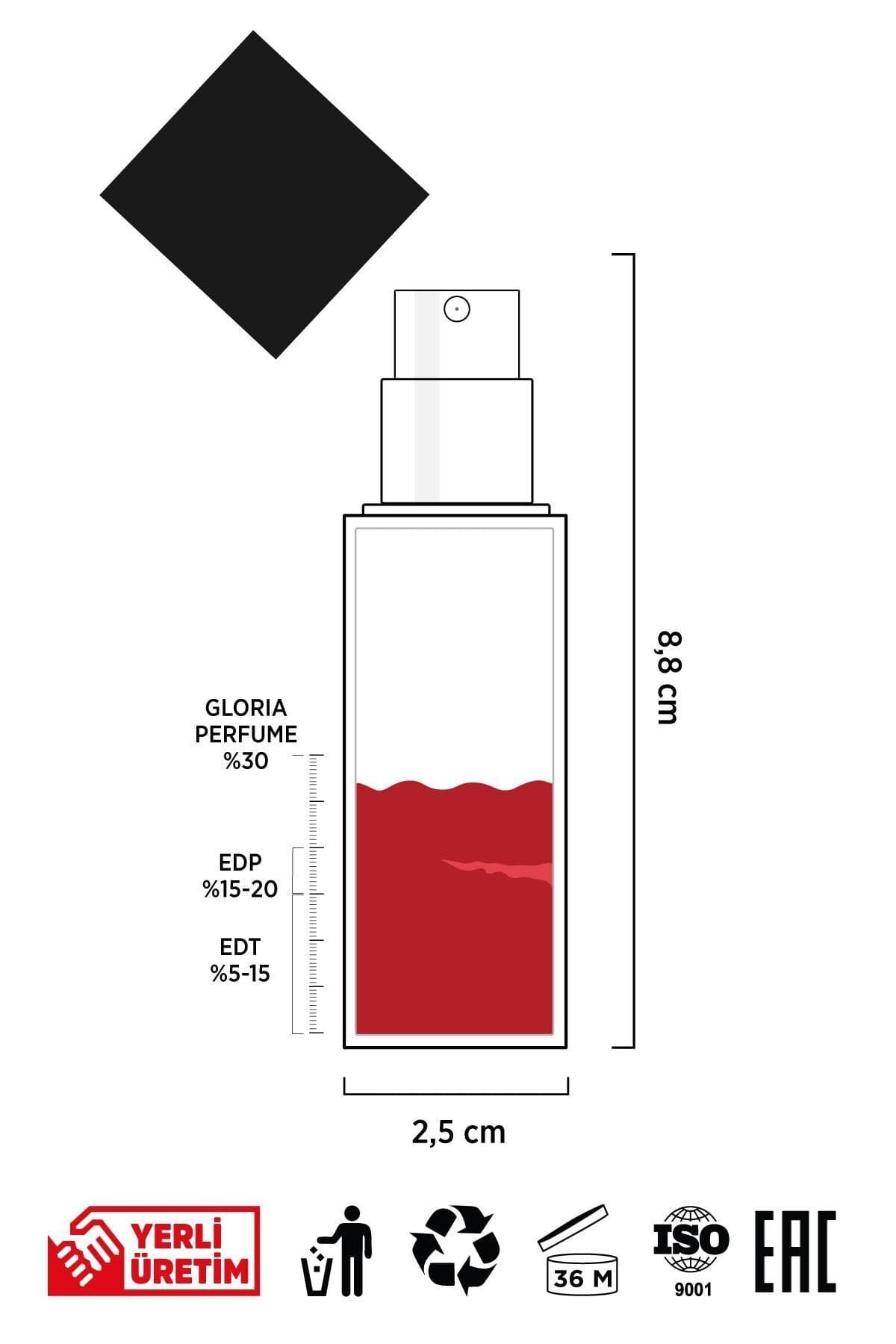 CLASSİQUE 15 ML EDP PERFUMY DAMSKIE - zdjęcie produktu