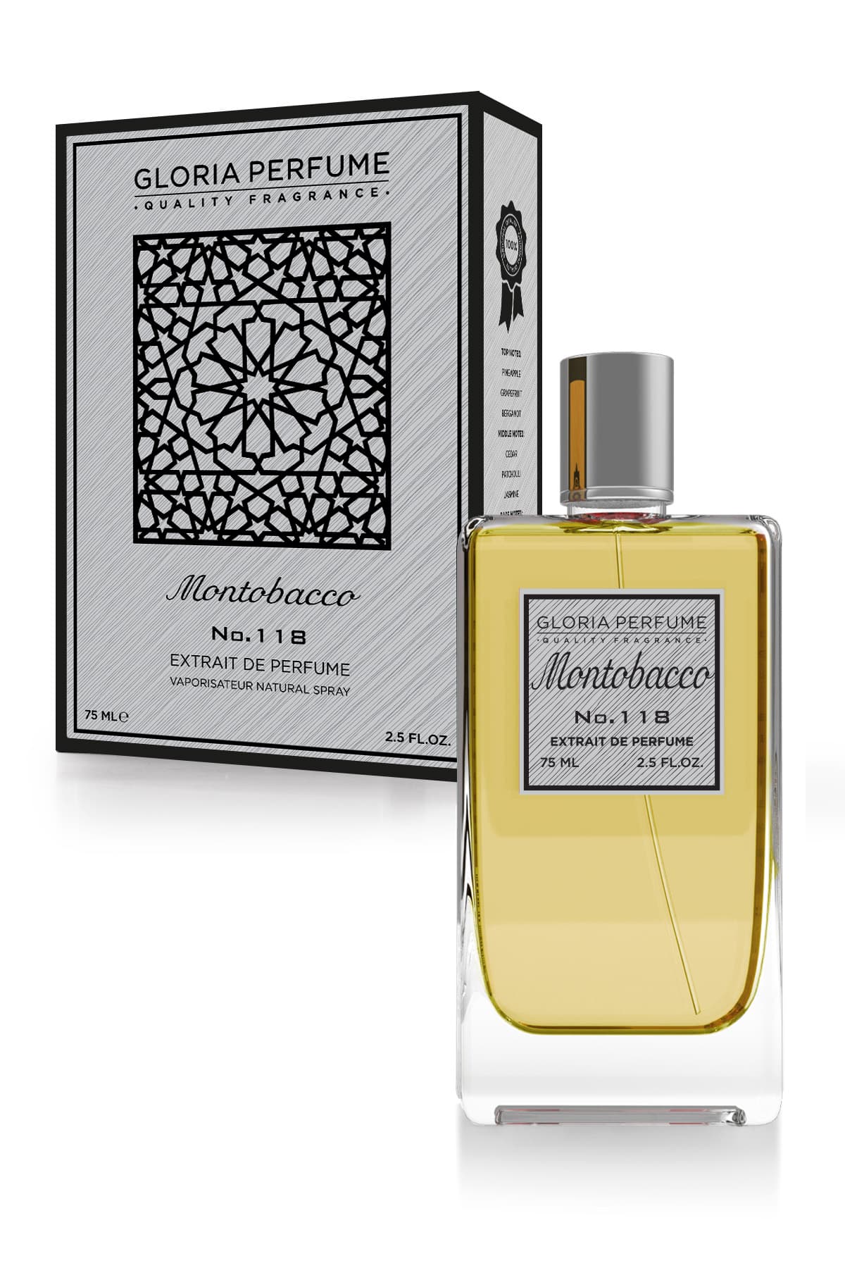 MONTOBACCO 75 ML EDP PERFUMY UNISEKS