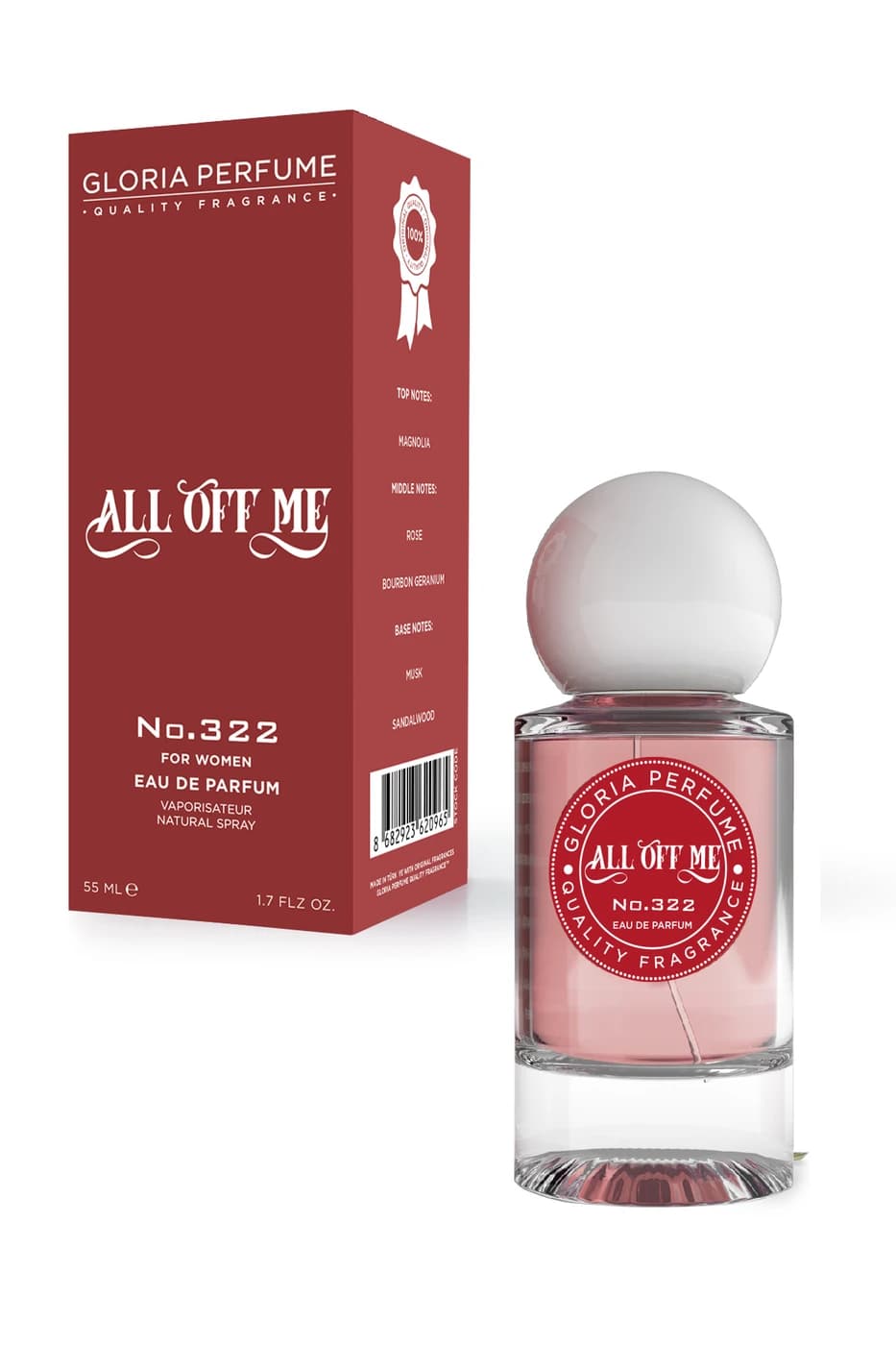 ALL OFF ME 55 ML EDP PERFUMY DAMSKIE - zdjęcie produktu