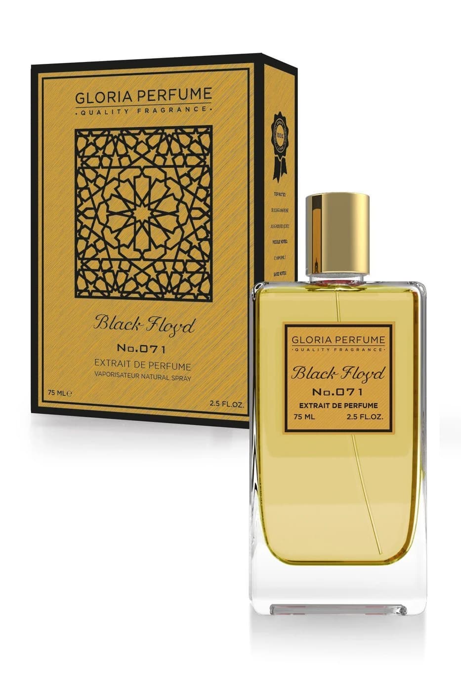BLACK FLOYD 75 ML EDP PERFUMY UNISEKS - zdjęcie produktu