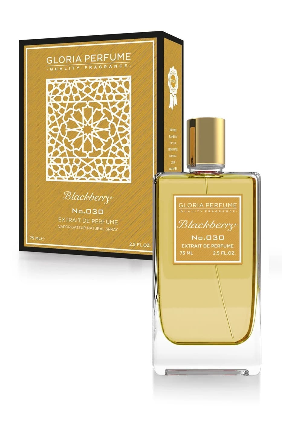 BLACKBERRY 75 ML EDP PERFUMY MĘSKIE - zdjęcie produktu