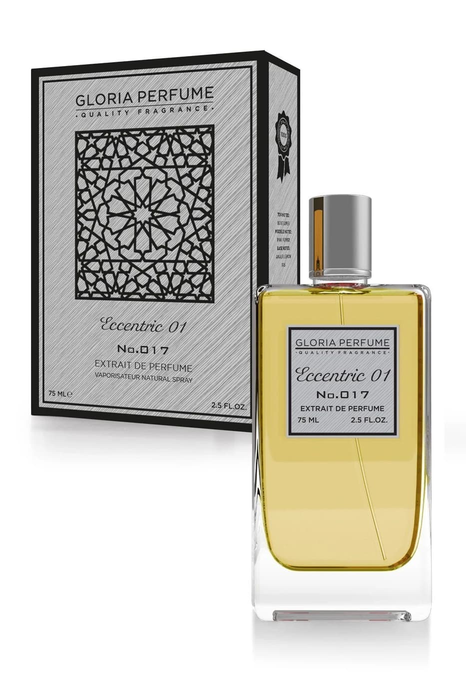 ECCENTRİC 01 75 ML EDP PERFUMY UNISEKS - zdjęcie produktu