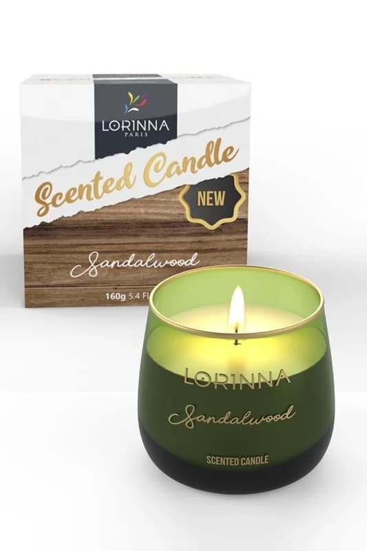 Sandal Ağacı Kokulu Mum 160 Gr. Unisex 160g - product image